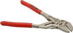 Knipex - 7" OAL, Pipe Wrench Tongue & Groove Pliers - Smooth Smooth Jaws, Standard Head - A1 Tooling