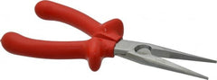 Knipex - 8" OAL, Side-Cutting Pliers - 2-15/16" Jaw Length x 11/16" Jaw Width - A1 Tooling