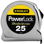 STANLEY® PowerLock® Tape Measure with BladeArmor® Coating 1" x 25' - A1 Tooling