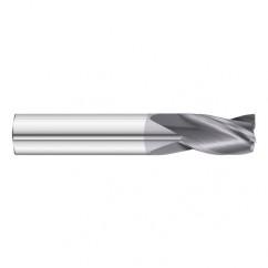 11/16 Dia. x 4 Overall Length 3-Flute Square End Solid Carbide SE End Mill-Round Shank-Center Cut-TiAlN - A1 Tooling