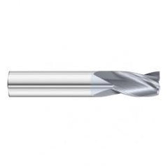 19/64 Dia. x 2-1/2 Overall Length 3-Flute Square End Solid Carbide SE End Mill-Round Shank-Center Cut-TiCN - A1 Tooling