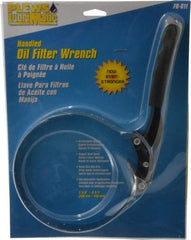 Plews - 5-3/8 to 5-3/4" Diam, Standard Handle Tractor Oil Filter Wrench - Steel, For Use with Filters from 5-3/8 to 5-3/4" - A1 Tooling