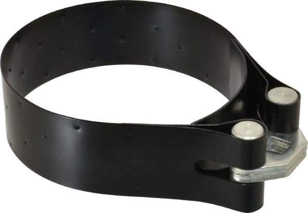 Plews - 5-5/32 to 5-21/32" Diam, Heavy Duty Truck Oil Filter Wrench - Steel, For Use with Filters from 5-5/32" to 5-21/32" - A1 Tooling