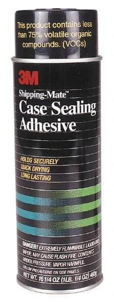 3M - 24 oz Aerosol Clear Spray Adhesive - High Tack, 160°F Heat Resistance, 100 Sq Ft Coverage, 15 min Max Bonding Time, Flammable, Series 94 - A1 Tooling