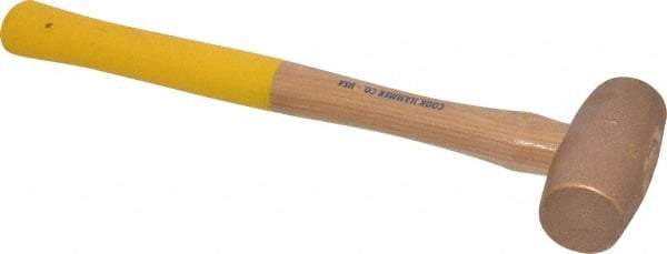 Cook Hammer - 4 Lb Head Nonsparking Mallet - 16" OAL, Wood Handle - A1 Tooling