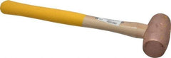 Cook Hammer - 4 Lb Head Nonsparking Mallet - 16" OAL, Wood Handle - A1 Tooling