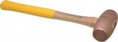 Cook Hammer - 5 Lb Head Nonsparking Mallet - 16" OAL, Wood Handle - A1 Tooling