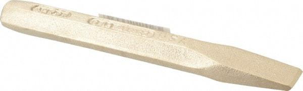 Ampco - 7-1/2" OAL x 3/4" Blade Width Nonsparking Hand Chisel - A1 Tooling