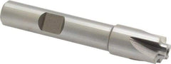 Keo - 1/32" Radius, 7/16" Mill Diam, 4 Flute High Speed Steel Corner Rounding End Mill - Single End, Uncoated, 1/4" Tip Diam, 2-1/2" OAL, 3/8" Shank Diam - A1 Tooling