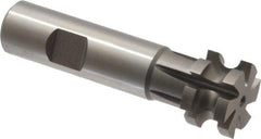 Keo - 5/32" Radius, 5/16" Circle Diam, 1" Cutter Diam, 5/8" Cutting Width, Shank Connection, Concave Radius Cutter - 3/4" Shank Diam, 3-1/2" OAL, High Speed Steel, Uncoated, 6 Teeth, Weldon Flat - A1 Tooling