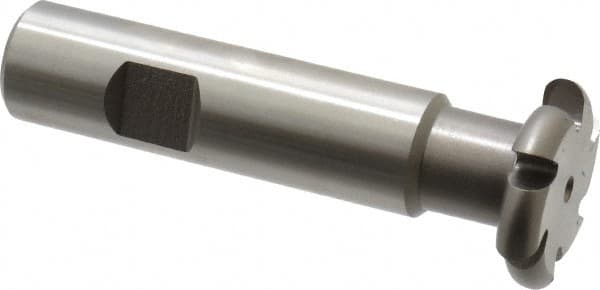 Keo - 1/8" Radius, 1/4" Circle Diam, 1-1/4" Cutter Diam, Shank Connection, Convex Radius Cutter - 3/4" Shank Diam, 3-1/2" OAL, High Speed Steel, Uncoated, 6 Teeth, Weldon Flat - A1 Tooling