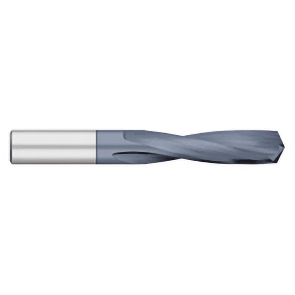 Titan USA - Screw Machine Length Drill Bits; Drill Bit Size (Decimal Inch): 0.4130 ; Drill Bit Size (Letter): Z ; Drill Point Angle: 135 ; Drill Bit Material: Solid Carbide ; Drill Bit Finish/Coating: AlTiN ; Flute Type: Spiral - Exact Industrial Supply