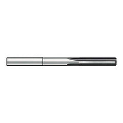 Chucking Reamer: 0.0915″ Dia, 2″ OAL, 1/2″ Flute Length, Straight Shank, Solid Carbide 4 Flute