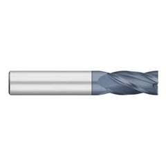 Titan USA - Square End Mills; Mill Diameter (Decimal Inch): 0.1406 ; Number of Flutes: 4 ; Length of Cut (Inch): 9/16 ; Length of Cut (Decimal Inch): 0.5625 ; Material: Solid Carbide ; Finish/Coating: AlTiN - Exact Industrial Supply