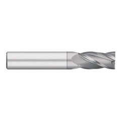 Titan USA - Square End Mills; Mill Diameter (Decimal Inch): 0.0781 ; Number of Flutes: 4 ; Length of Cut (Inch): 1/4 ; Length of Cut (Decimal Inch): 0.2500 ; Material: Solid Carbide ; Finish/Coating: TiCN - Exact Industrial Supply