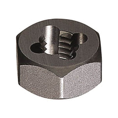 Vermont Tap & Die - 7/8-14 UNF Thread, Right Hand Thread, Hex Rethreading Die - Carbon Steel, 7/8" Thick, Series 280 - Exact Industrial Supply