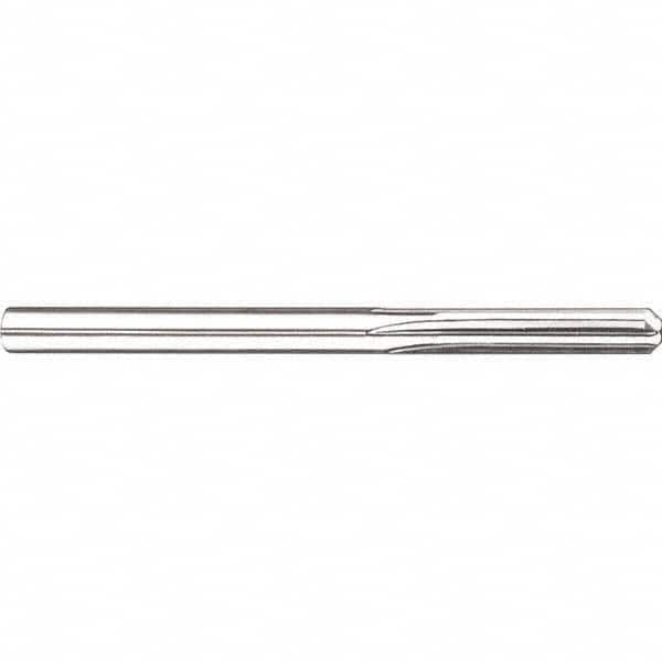 Chucking Reamer: 0.1772″ Dia, 2.7559″ OAL, Straight Shank, Solid Carbide 4 Flute, RH