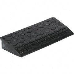 Vestil - 9.68" Long x 23-5/8" Wide, Rubber Rubber Ramp - 4,000 Lb Load Limit - A1 Tooling