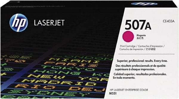 Hewlett-Packard - Magenta Toner Cartridge - Use with HP Color LaserJet Enterprise 500 Color MFP M575, Enterprise 500 Color Printer M551, Color flow MFP M575c, LaserJet Pro 500 color MFP M570dn - A1 Tooling