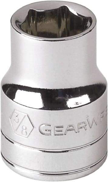 GearWrench - 1-1/4", 1/2" Drive, Standard Hand Socket - 12 Points, 1-21/32" OAL, Alloy Steel, Chrome Finish - A1 Tooling