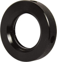 Gibraltar - 1-1/2 - 5 Acme Steel Right Hand Hex Jam Nut - 2-1/4" Across Flats, 1/2" High, Black Oxide Finish, 2G Class of Fit - A1 Tooling