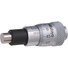 Mitutoyo - Mechanical Micrometer Heads Minimum Measurement (mm): 0.00 Maximum Measurement (mm): 6.50 - A1 Tooling