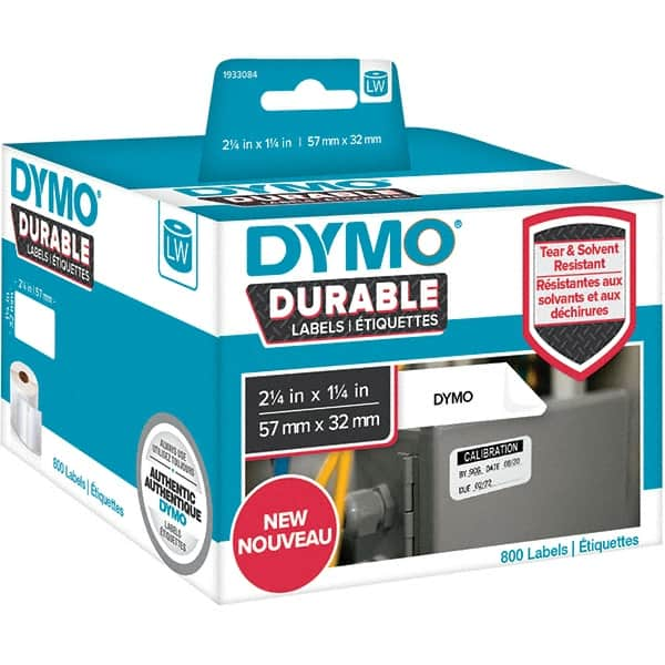 Dymo - Labels, Ribbons & Tapes Type: Multi-Purpose Label Color: White - A1 Tooling