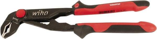 Wiha - 12" OAL, 2-1/2" Max Capacity, Water Pump Tongue & Groove Pliers - Straight Straight, Soft Grip Handles - A1 Tooling