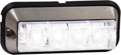 Buyers Products - Quad Flash Rate, Surface Mount Emergency Strobe Light Assembly - Powered by 12 to 24 Volts, Clear - A1 Tooling