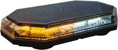 Buyers Products - Variable Flash Rate, Magnetic or Permanent Mount Emergency LED Lightbar Assembly - Powered by DC, Amber - A1 Tooling