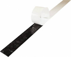 Value Collection - 3/8" Thick x 2" Wide x 36" Long, Adhesive Backed Buna-N Rubber Strip - Stock Length, 60 Shore A Durometer, 1,000 psi Tensile Strength, -30 to 220°F, Black - A1 Tooling