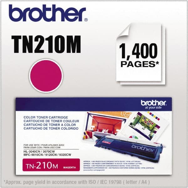 Brother - Magenta Toner Cartridge - Use with Brother HL-3040CN, 3045CN, 3070CW, 3075CW, MFC-9010CN, 9120CN, 9125CN, 9320CW, 9325CW - A1 Tooling