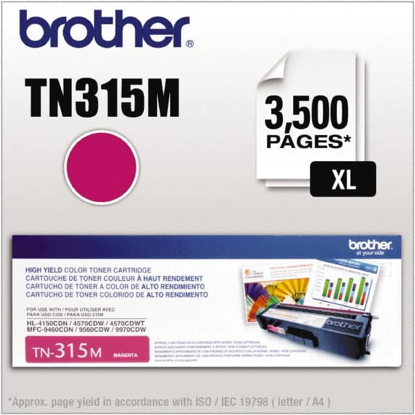 Brother - Magenta Toner Cartridge - Use with Brother HL-4150CDN, 4570CDW, 4570CDWT, MFC-9460CDN, 9560CDW, 9970CDW - A1 Tooling