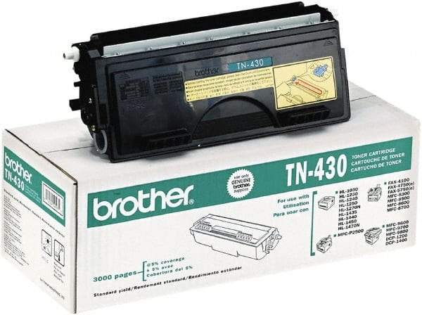 Brother - Black Toner Cartridge - Use with Brother IntelliFax-4100, 4100e, 4750, 4750e, 5750, 5750e, MFC-8300, 8500, 8600, 8700, 9600, 9700, 9800, P2500, Brother DCP-1200, 1400, HL-1230, 1240, 1250, 1270N, 1435, 1440, 1450, 1470N - A1 Tooling