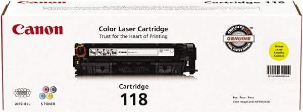 Canon - Yellow Toner Cartridge - Use with Canon imageCLASS LBP7200Cdn, LBP7660Cdn, MF8350Cdn, MF8380Cdw, MF8580Cdw - A1 Tooling