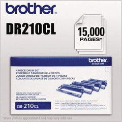 Brother - Cyan, Magenta, Yellow & Black Drum Unit - Use with Brother HL-3040CN, 3045CN, 3070CW, 3075CW, MFC-9010CN, 9120CN, 9125CN, 9320CW, 9325CW - A1 Tooling