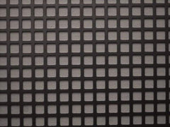 Value Collection - 36 x 40 x 0.06" Perforated Carbon Steel Sheet - 1/2" Straight Square Holes, 11/16" Hole Spacing - A1 Tooling