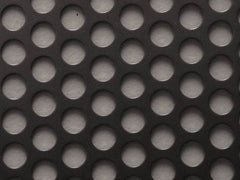 Value Collection - 36 x 40 x 0.075" Perforated Carbon Steel Sheet - 1/2" Staggered Round Holes, 11/16" Hole Spacing - A1 Tooling