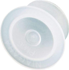 Caplugs - 13.72" ID, Push-On, Round Head Cap - 21.49mm OD, Low-Density Polyethylene, Yellow Tint - A1 Tooling