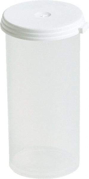 Caplugs - Beakers & Pipettes - 1-1/4 WHITE 550/PK LDPE STERILIZATION VIAL - A1 Tooling