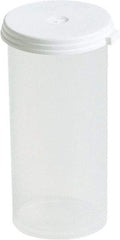 Caplugs - Beakers & Pipettes - 2DRAM WHITE 350/PK POLYP STERILIZATION VIAL - A1 Tooling