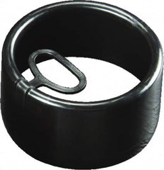 Caplugs - Round Head, Tear-Tab Well Casing Cap - Low-Density Polyethylene, Black - A1 Tooling