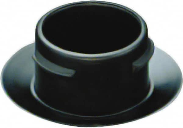 Caplugs - Push-In Finishing Plugfor 1 SAE, 3/4 NPT Thread - 0.918" ID, 1.3 OD, 1/4" Deep, Low-Density Polyethylene, Black - A1 Tooling