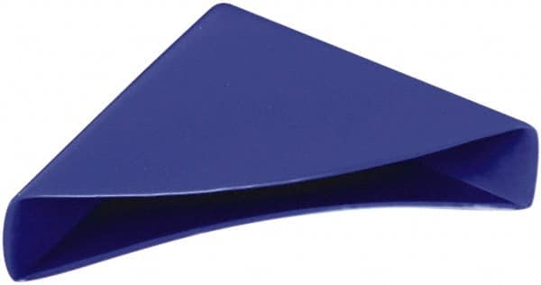 Caplugs - Vinyl Corner Cover - 3/4" Inside Width, 2-1/2" Long, Blue - A1 Tooling