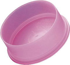 Caplugs - Round Head, Static Dissipative Cap - 1.73" OD, 31/64" Long, Polyethylene, Pink - A1 Tooling