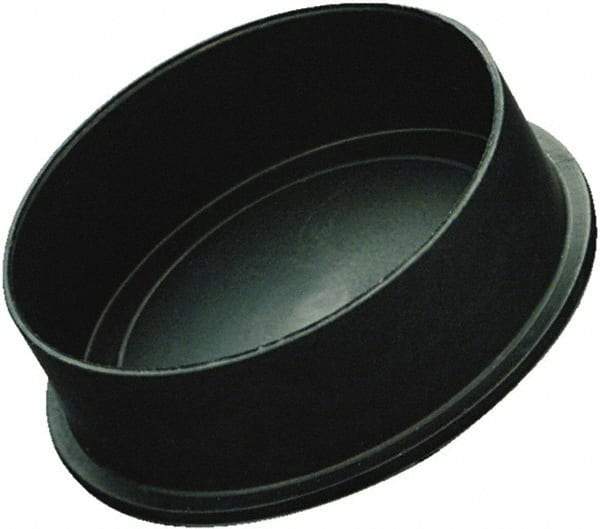 Caplugs - Conductive, Round Head, Static Dissipative Cap - 2.03" OD, 9/16" Long, Polyethylene Copolymer, Black - A1 Tooling