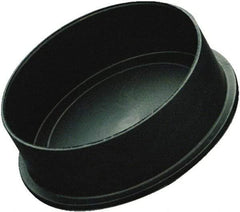 Caplugs - Conductive, Round Head, Static Dissipative Cap - 1.23" OD, 1/2" Long, Polyethylene Copolymer, Black - A1 Tooling