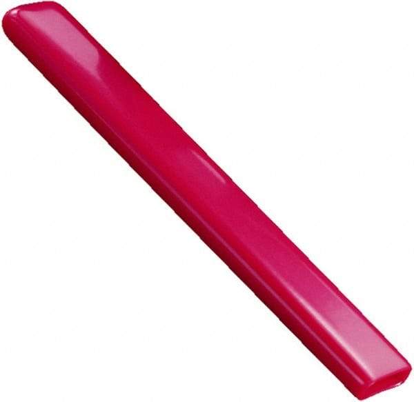 Caplugs - 1/4" x 7/8" x 7/8", Rectangular Head Finishing Cap/Grip - 1" Long, Vinyl, Red - A1 Tooling