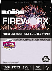 Boise - 8-1/2" x 11" Lavender Colored Copy Paper - Use with Laser Printers, Copiers, Plain Paper Fax Machines, Multifunction Machines - A1 Tooling