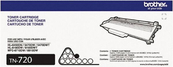 Brother - Black Toner Cartridge - Use with Brother DCP-7030, 7040, HL-2140, 2150N, 2170W, MFC-7320, 7340, 7345N, 7440N, 7840W - A1 Tooling